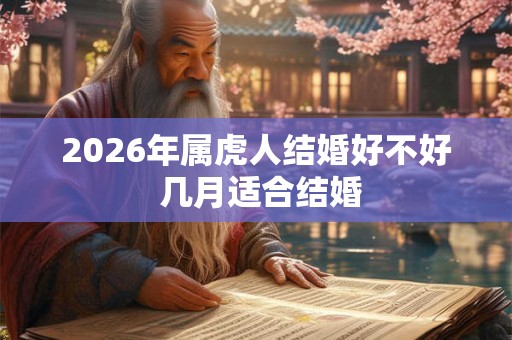 2026年属虎人结婚好不好 几月适合结婚