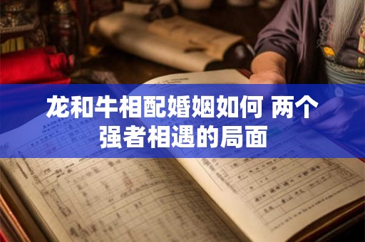 龙和牛相配婚姻如何 两个强者相遇的局面 龙和牛相配婚姻如何 两个强者相遇的局面