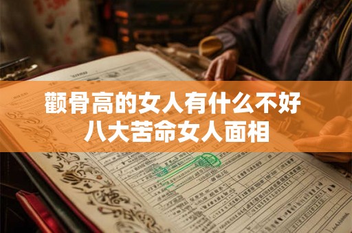 颧骨高的女人有什么不好 八大苦命女人面相 颧骨高的女人有什么不好 八大苦命女人面相