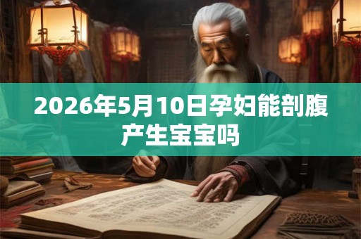 2026年5月10日孕妇能剖腹产生宝宝吗 2026年5月10日孕妇能剖腹产生宝宝吗
