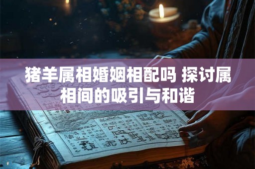 猪羊属相婚姻相配吗 探讨属相间的吸引与和谐 猪羊属相婚姻相配吗 探讨属相间的吸引与和谐
