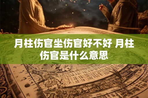 月柱伤官坐伤官好不好 月柱伤官是什么意思 月柱伤官坐伤官好不好 月柱伤官是什么意思