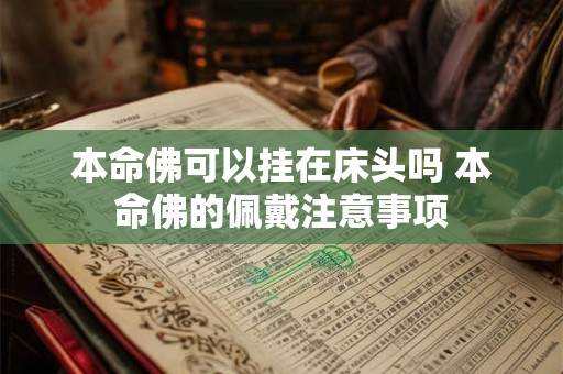 本命佛可以挂在床头吗 本命佛的佩戴注意事项