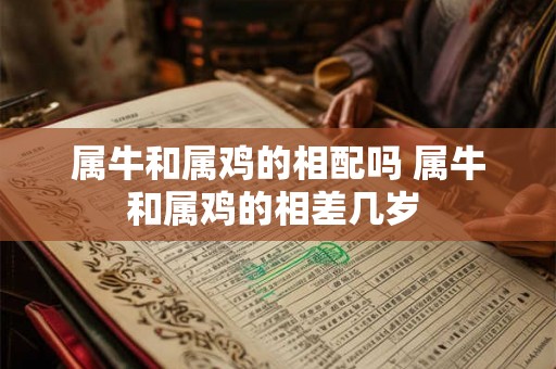 属牛和属鸡的相配吗 属牛和属鸡的相差几岁 