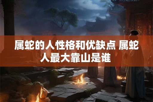 属蛇的人性格和优缺点 属蛇人最大靠山是谁 属蛇的人性格和优缺点 属蛇人最大靠山是谁