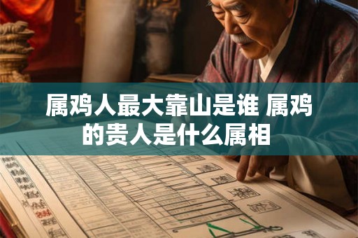 属鸡人最大靠山是谁 属鸡的贵人是什么属相 