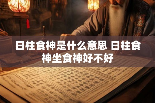 日柱食神是什么意思 日柱食神坐食神好不好 日柱食神是什么意思 日柱食神坐食神好不好