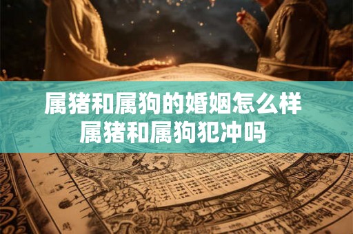属猪和属狗的婚姻怎么样 属猪和属狗犯冲吗 