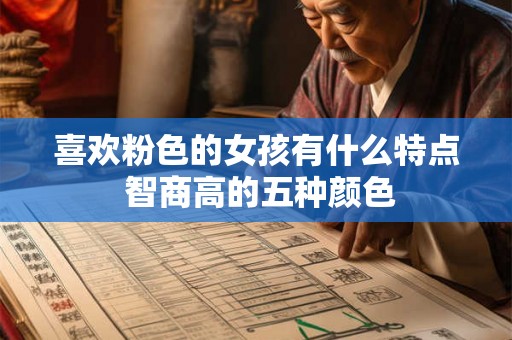 喜欢粉色的女孩有什么特点 智商高的五种颜色