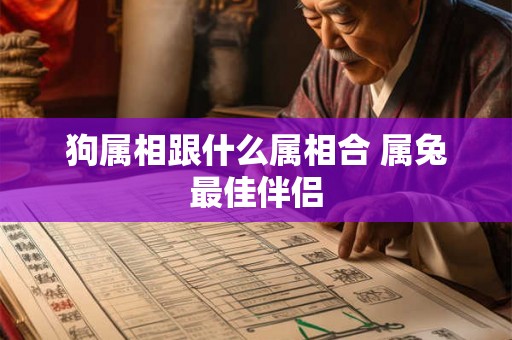 狗属相跟什么属相合 属兔最佳伴侣 狗属相跟什么属相合 属兔最佳伴侣