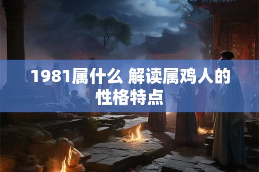 1981属什么 解读属鸡人的性格特点 1981属什么 解读属鸡人的性格特点