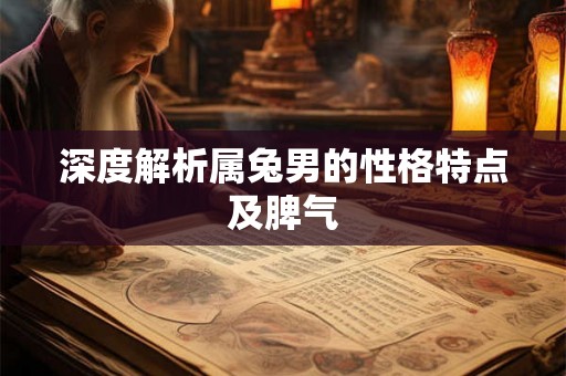 深度解析属兔男的性格特点及脾气 深度解析属兔男的性格特点及脾气