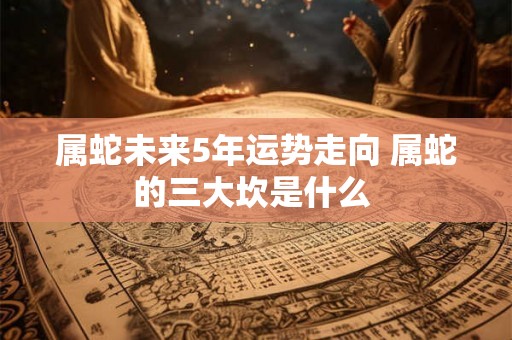 属蛇未来5年运势走向 属蛇的三大坎是什么 
