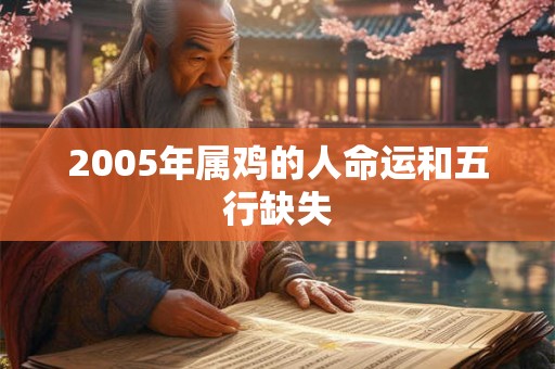 2005年属鸡的人命运和五行缺失 2005年属鸡的人命运和五行缺失
