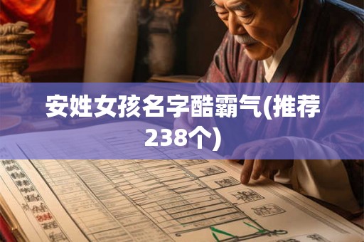 安姓女孩名字酷霸气(推荐238个)