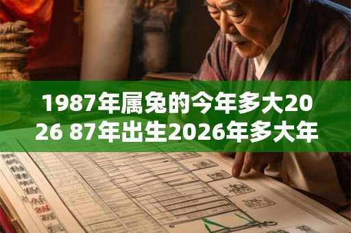1987年属兔的今年多大2026 87年出生2026年多大年龄 1987年属兔的今年多大2026 87年出生2026年多大年龄