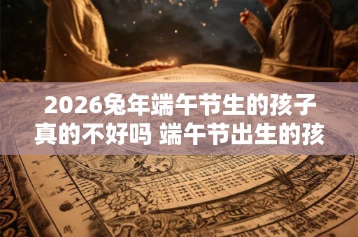 2026兔年端午节生的孩子真的不好吗 端午节出生的孩子运势如何 2026兔年端午节生的孩子真的不好吗 端午节出生的孩子运势如何