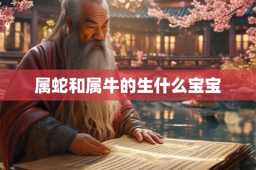 属蛇和属牛的生什么宝宝