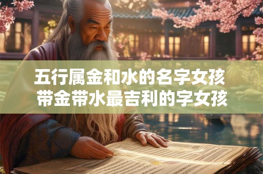 五行属金和水的名字女孩 带金带水最吉利的字女孩
