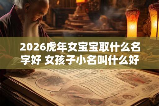 2026虎年女宝宝取什么名字好 女孩子小名叫什么好听
