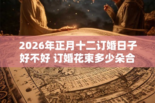 2026年正月十二订婚日子好不好 订婚花束多少朵合适