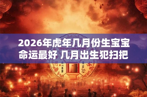 2026年虎年几月份生宝宝命运最好 几月出生犯扫把星