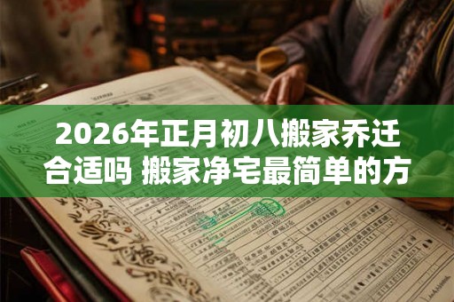 2026年正月初八搬家乔迁合适吗 搬家净宅最简单的方法