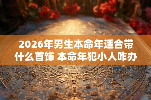 2026年男生本命年适合带什么首饰 本命年犯小人咋办