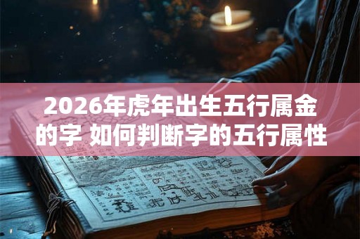 2026年虎年出生五行属金的字 如何判断字的五行属性