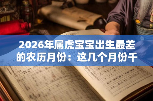 2026年属虎宝宝出生最差的农历月份:这几个月份千万别生 2026年属虎宝宝出生最差的农历月份:这几个月份千万别生
