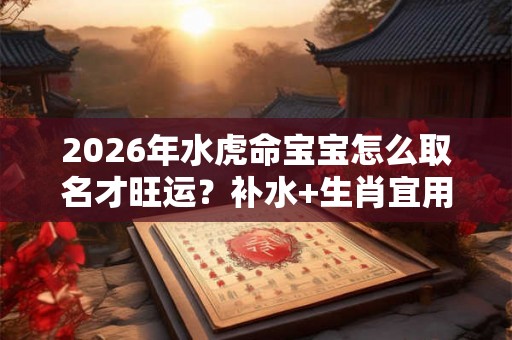 2026年水虎命宝宝怎么取名才旺运?补水+生肖宜用字双补名单来了