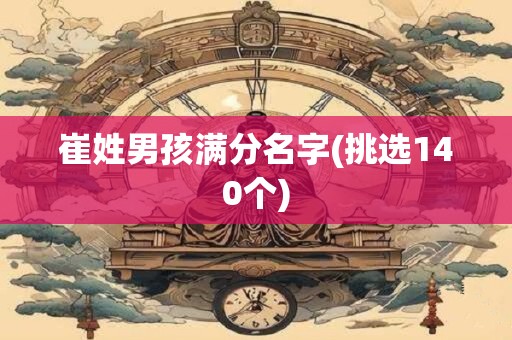 崔姓男孩满分名字(挑选140个)