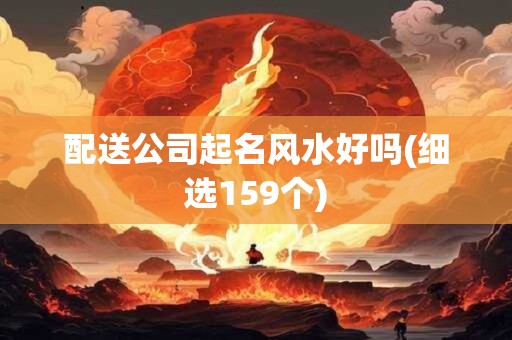 配送公司起名风水好吗(细选159个)