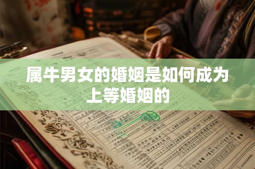 属牛男女的婚姻是如何成为上等婚姻的 属牛男女的婚姻是如何成为上等婚姻的