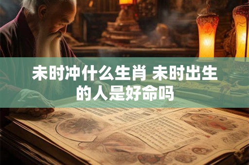 未时冲什么生肖 未时出生的人是好命吗