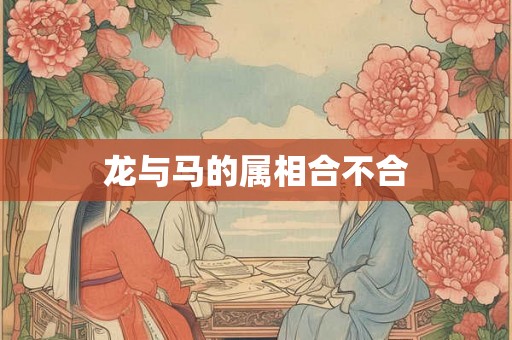 详细阅读:龙与马的属相合不合 龙与马的属相合不合