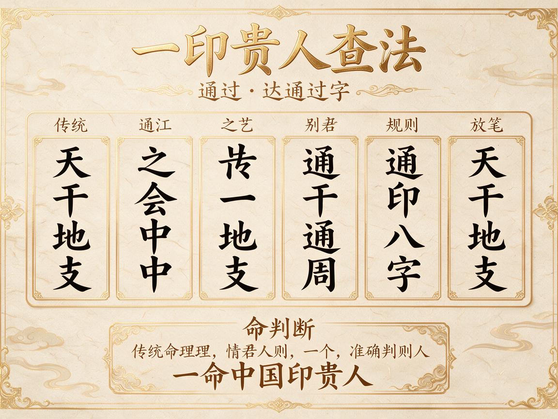 国印贵人查法 八字带国印贵人的命理特征