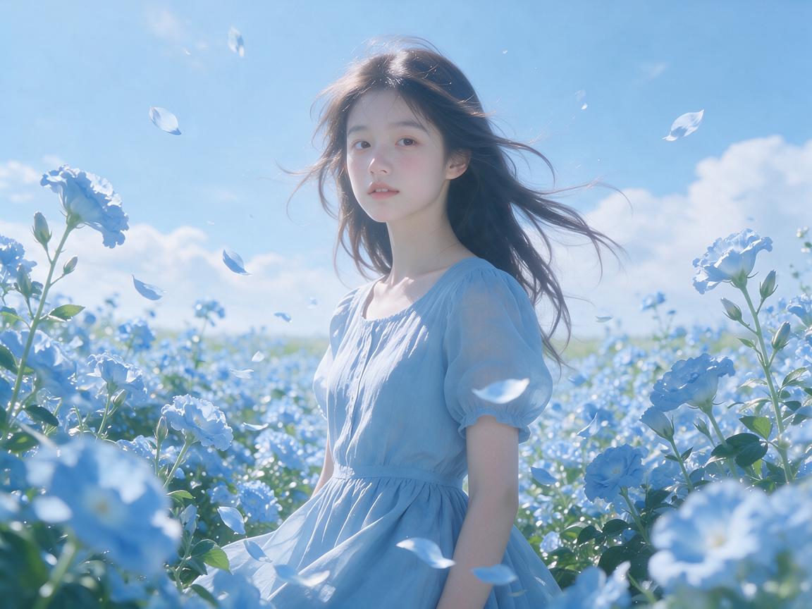 爱蓝色的女生性格特点 蓝色花朵花语解析