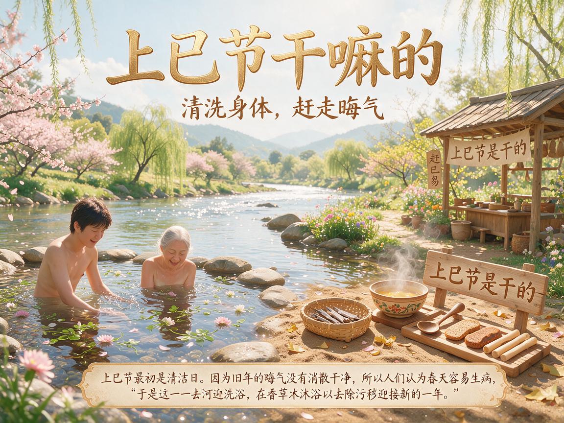 上巳节是干嘛的 上巳节有何寓意