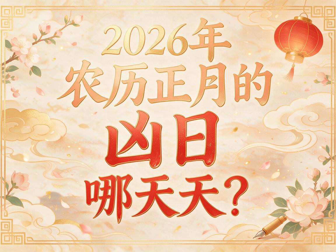 2026年农历正月凶日整理查询