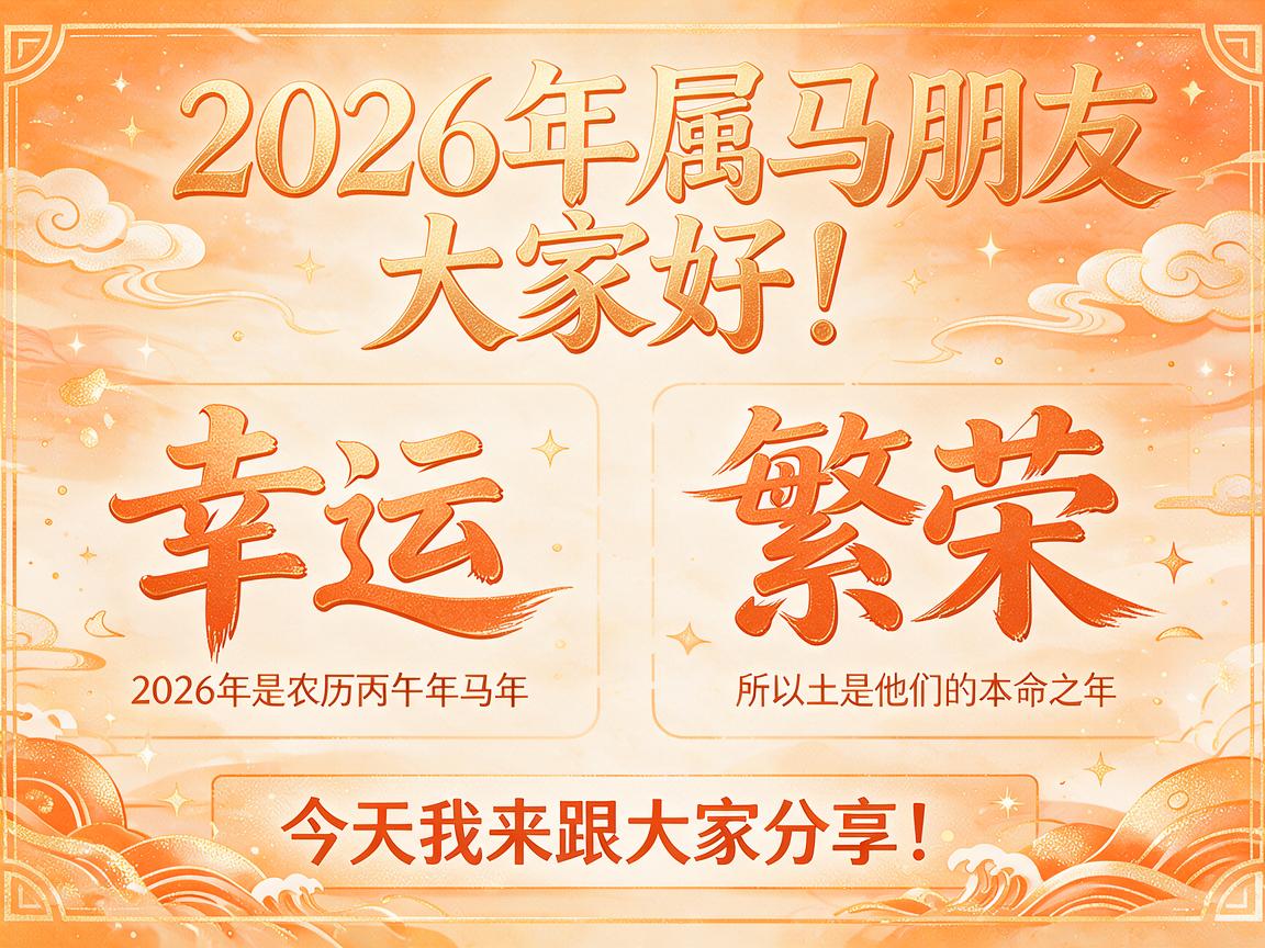 2026年属马的好不好