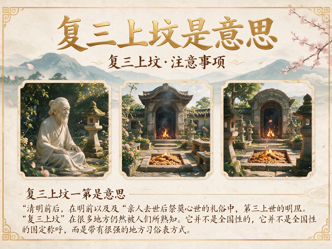复三上坟是什么意思 复三上坟注意事项