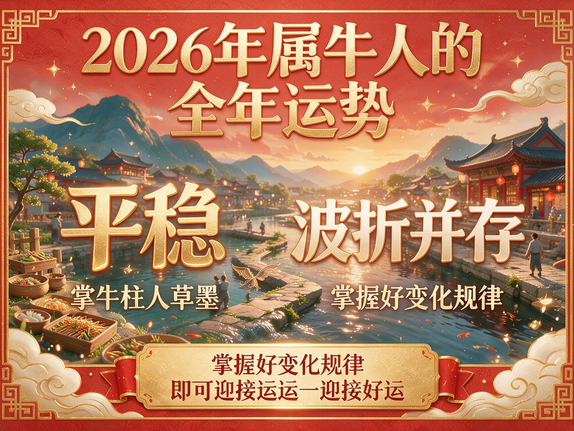 2026年属牛人的全年运势如何