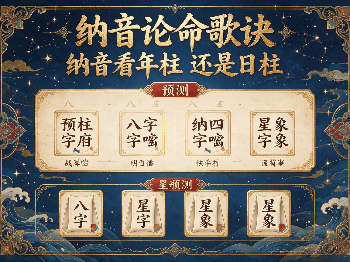 纳音看年柱还是日柱 鬼谷子纳音论命歌诀