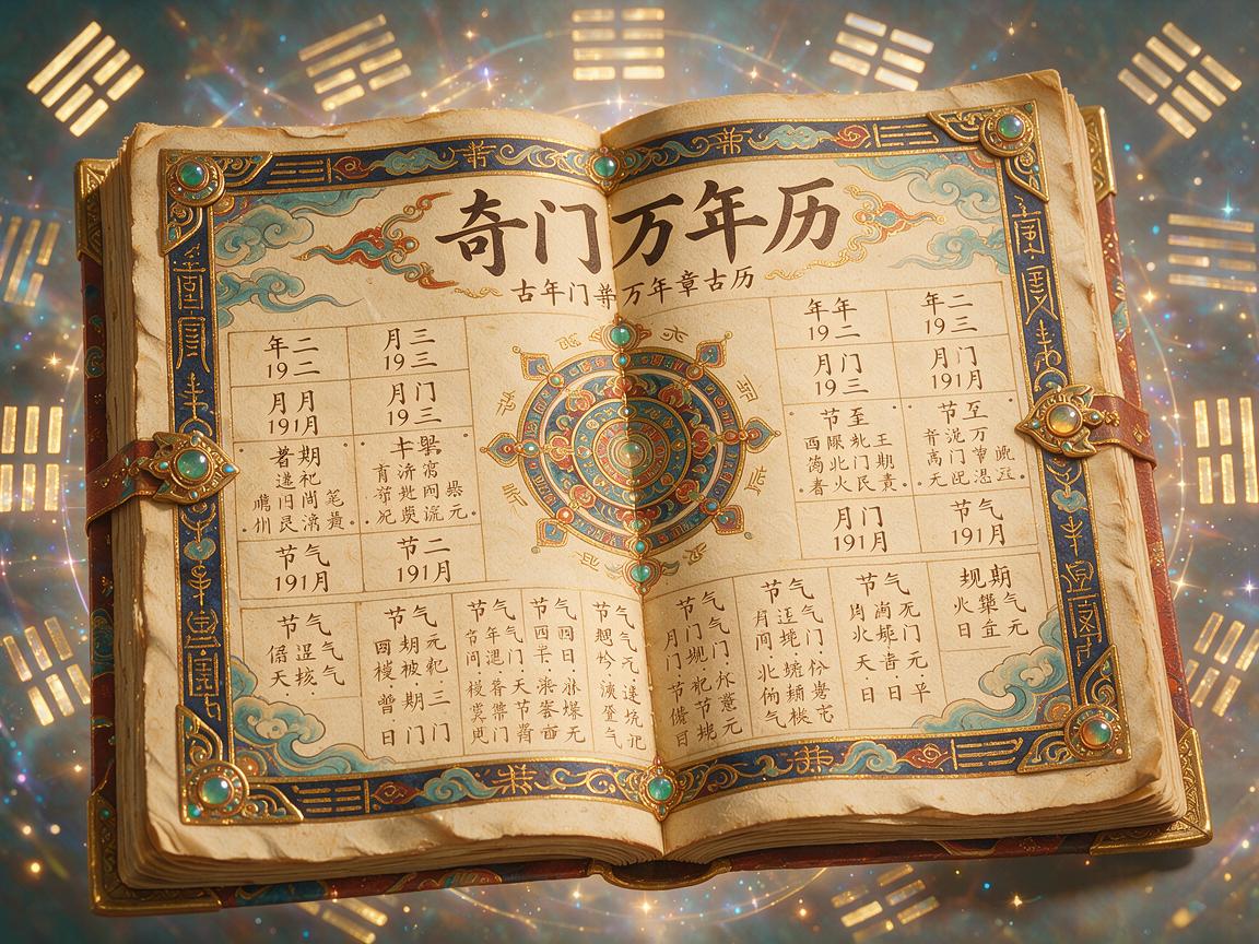 奇门万年历书  奇门遁甲老黄历