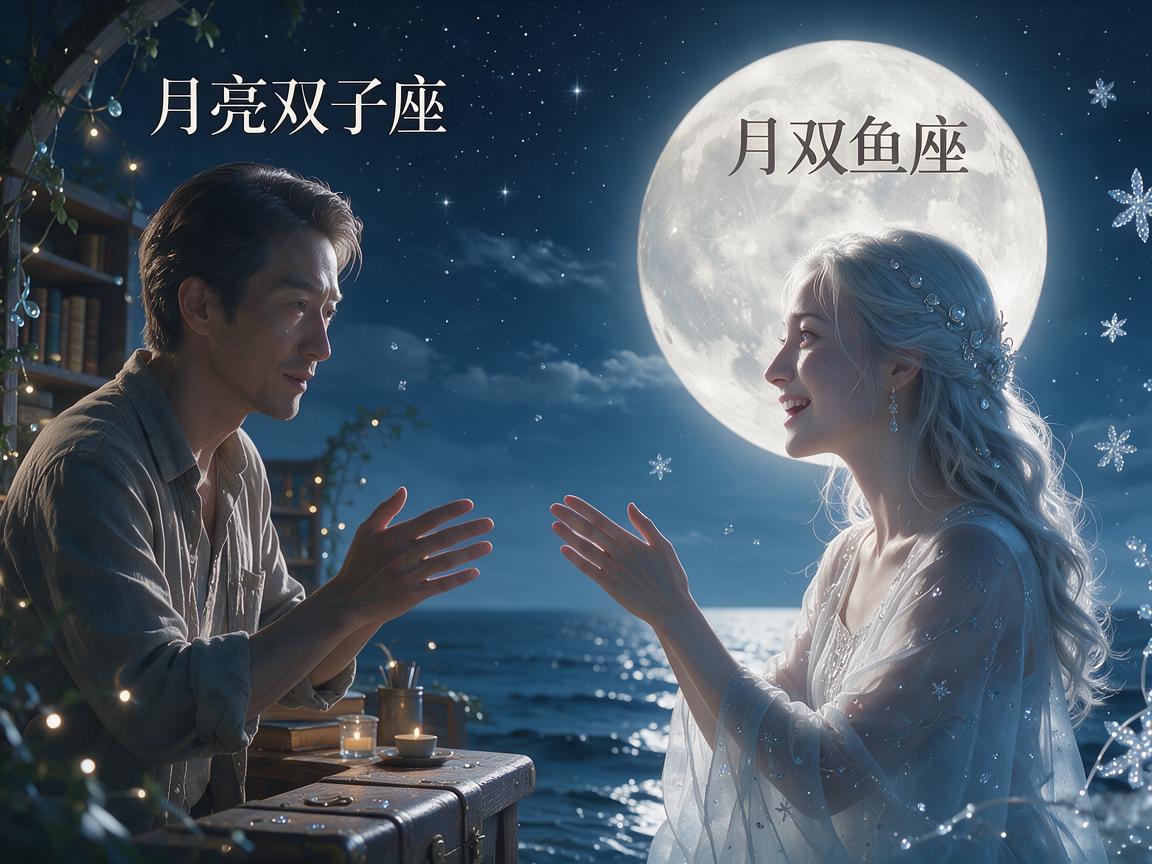 月亮双子座和月亮双鱼座星座配对