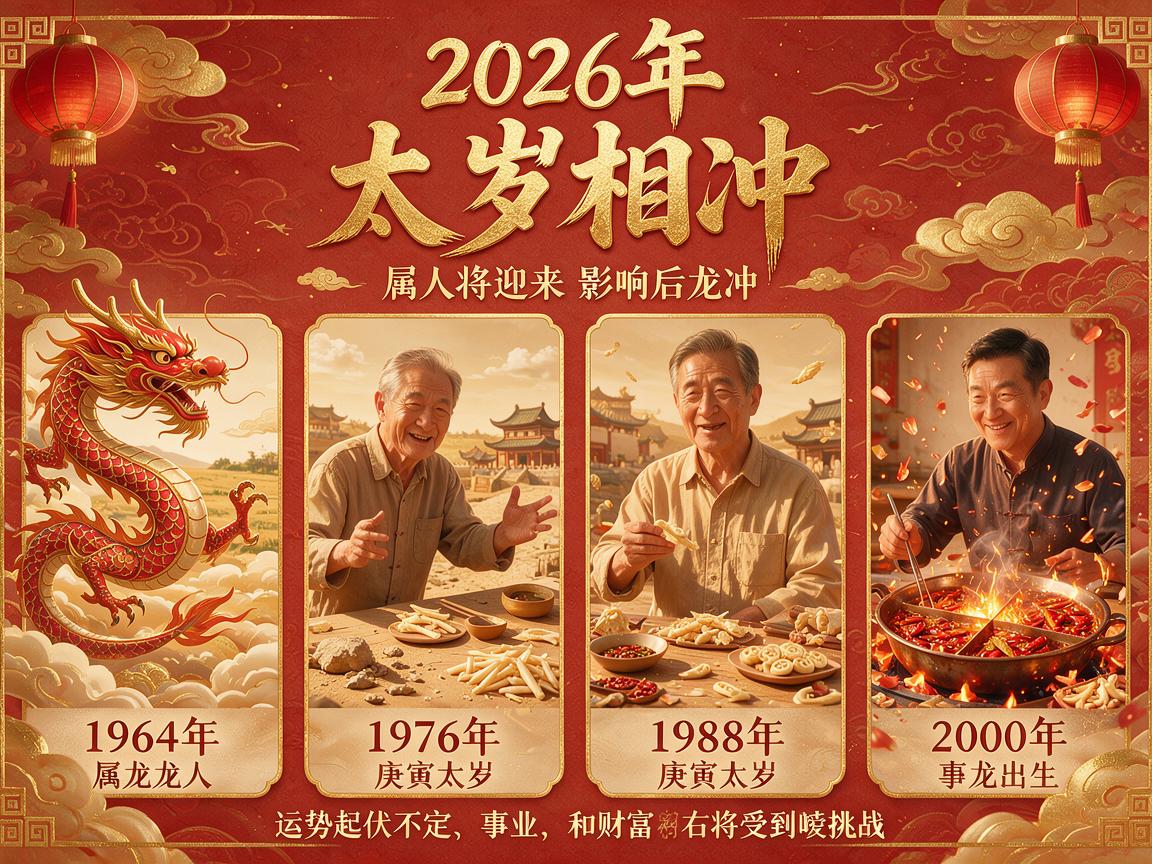 2026年什么生肖犯太岁,都是哪年出生的