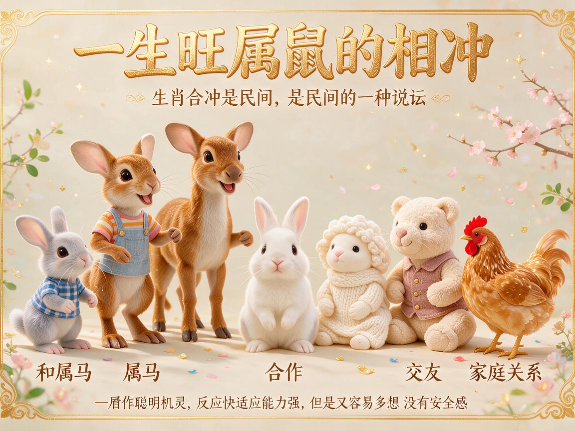 属鼠的和什么属相相冲 一生旺属鼠的生肖