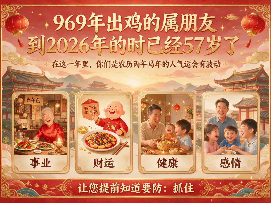 属鸡2026年运势及运程69年的鸡