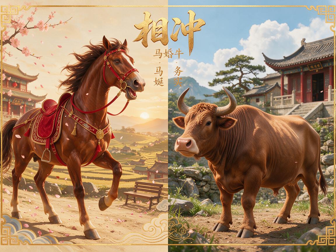 属马跟什么属相犯冲 相冲相克怎么化解